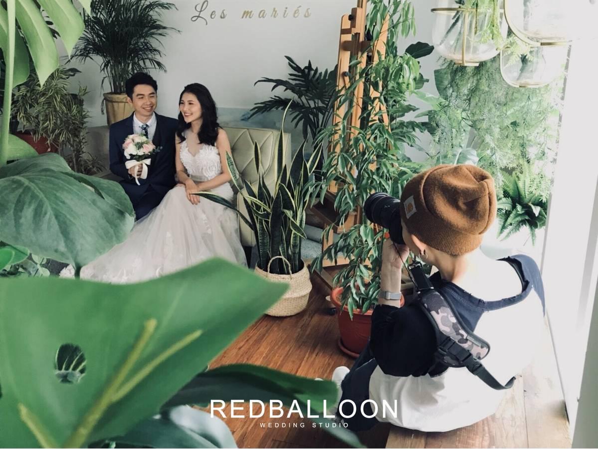 紅氣球婚紗 婚禮攝影 手工婚紗